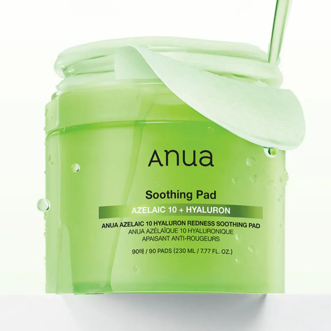 ANUA - Azelaic 10 Hyaluron Redness Soothing Pad (90 pads) - v3 - Seoulful Skincare