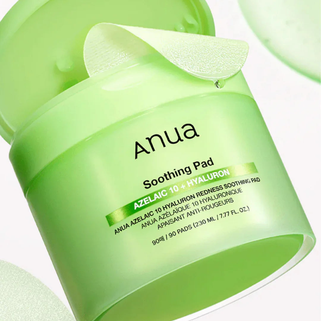 ANUA - Azelaic 10 Hyaluron Redness Soothing Pad (90 pads) - v - Seoulful Skincare