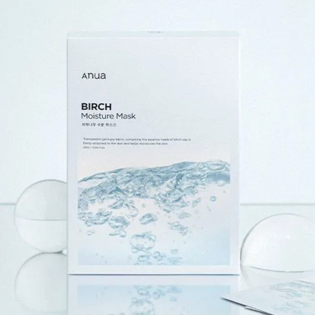 ANUA - Birch Moisture Mask (1pc) - v - Seoulful Skincare