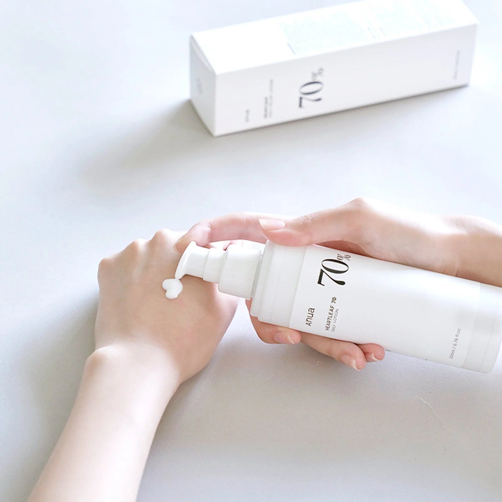 ANUA - Heartleaf 70% Daily Lotion (200ml) - v8 - Seoulful Skincare