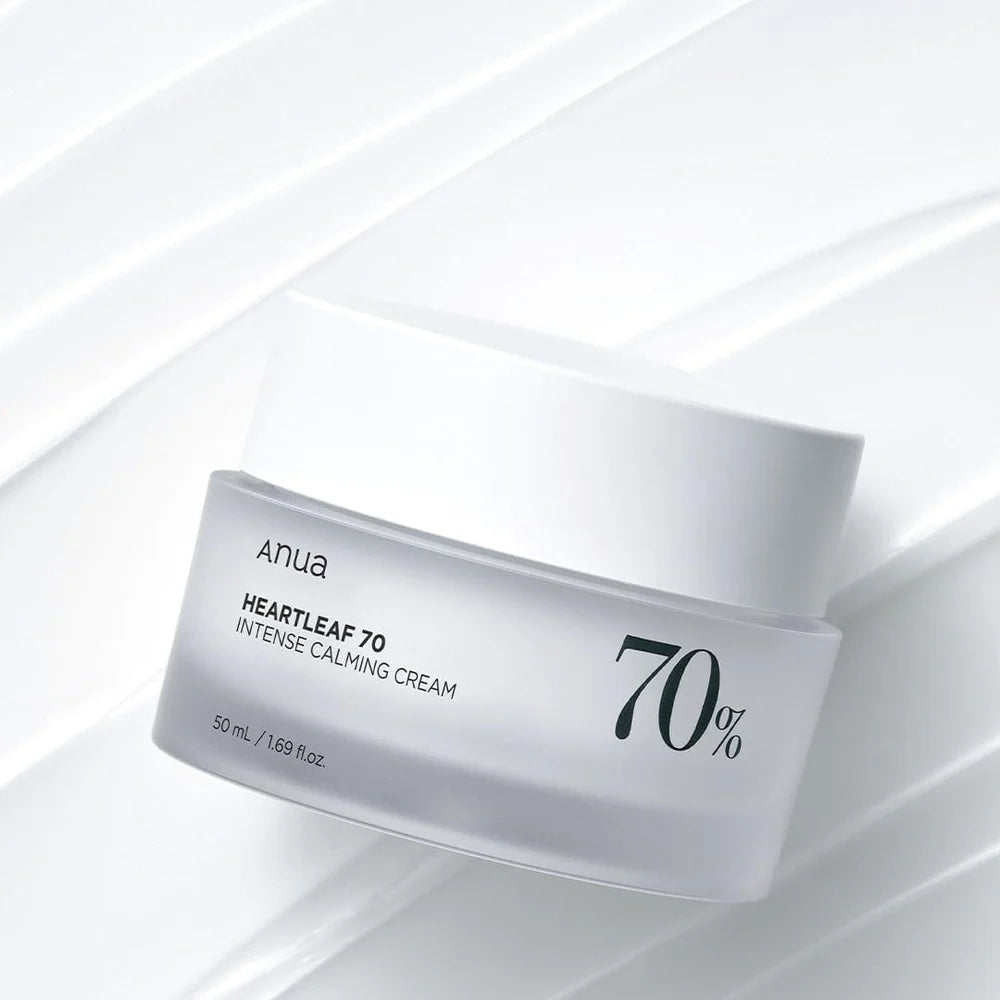 ANUA - Heartleaf 70% Intense Calming Cream (50ml) - v2 3- Seoulful Skincare