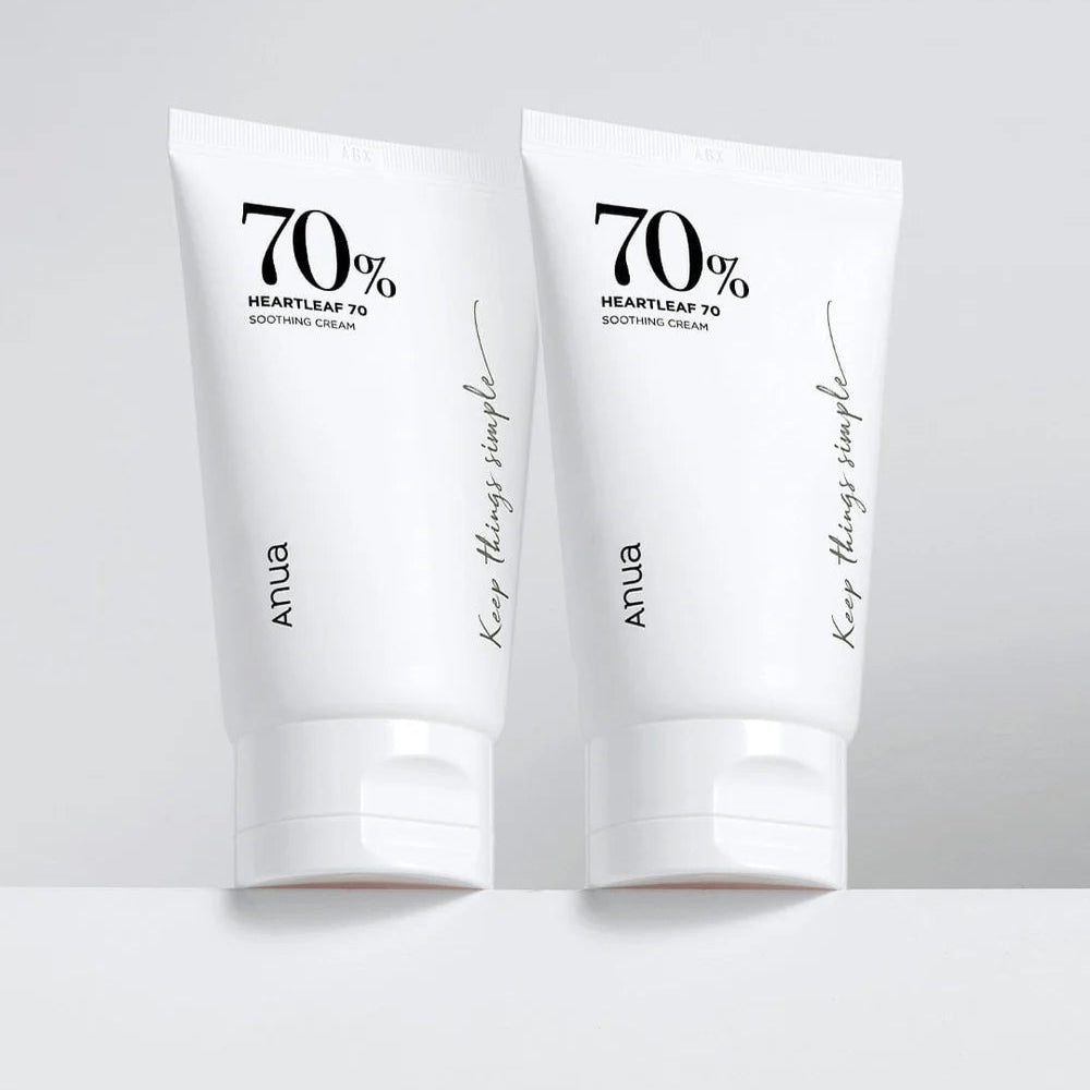 ANUA - Heartleaf 70% Soothing Cream (100ml) - v2 - Seoulful Skincare