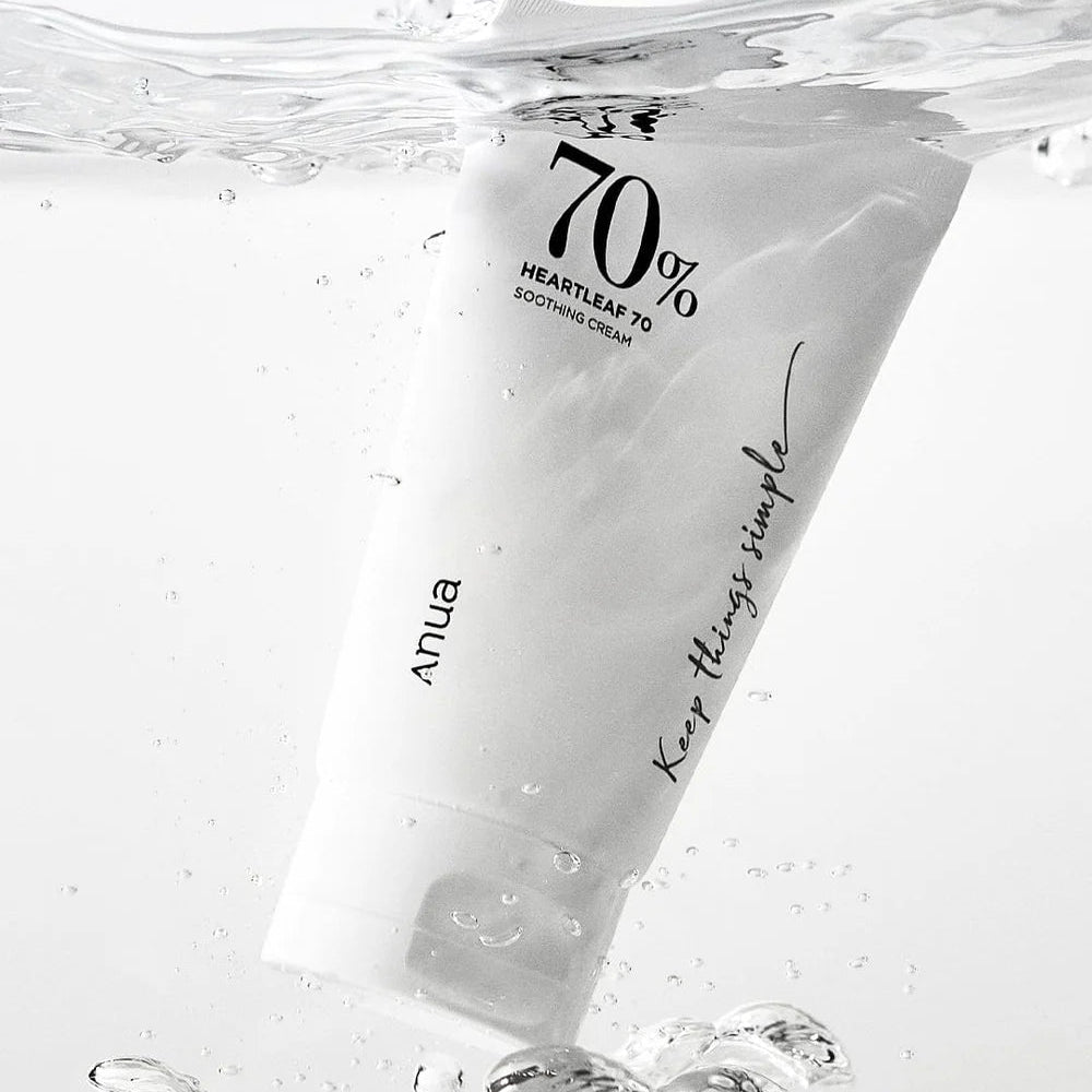 ANUA - Heartleaf 70% Soothing Cream (100ml) - v - Seoulful Skincare