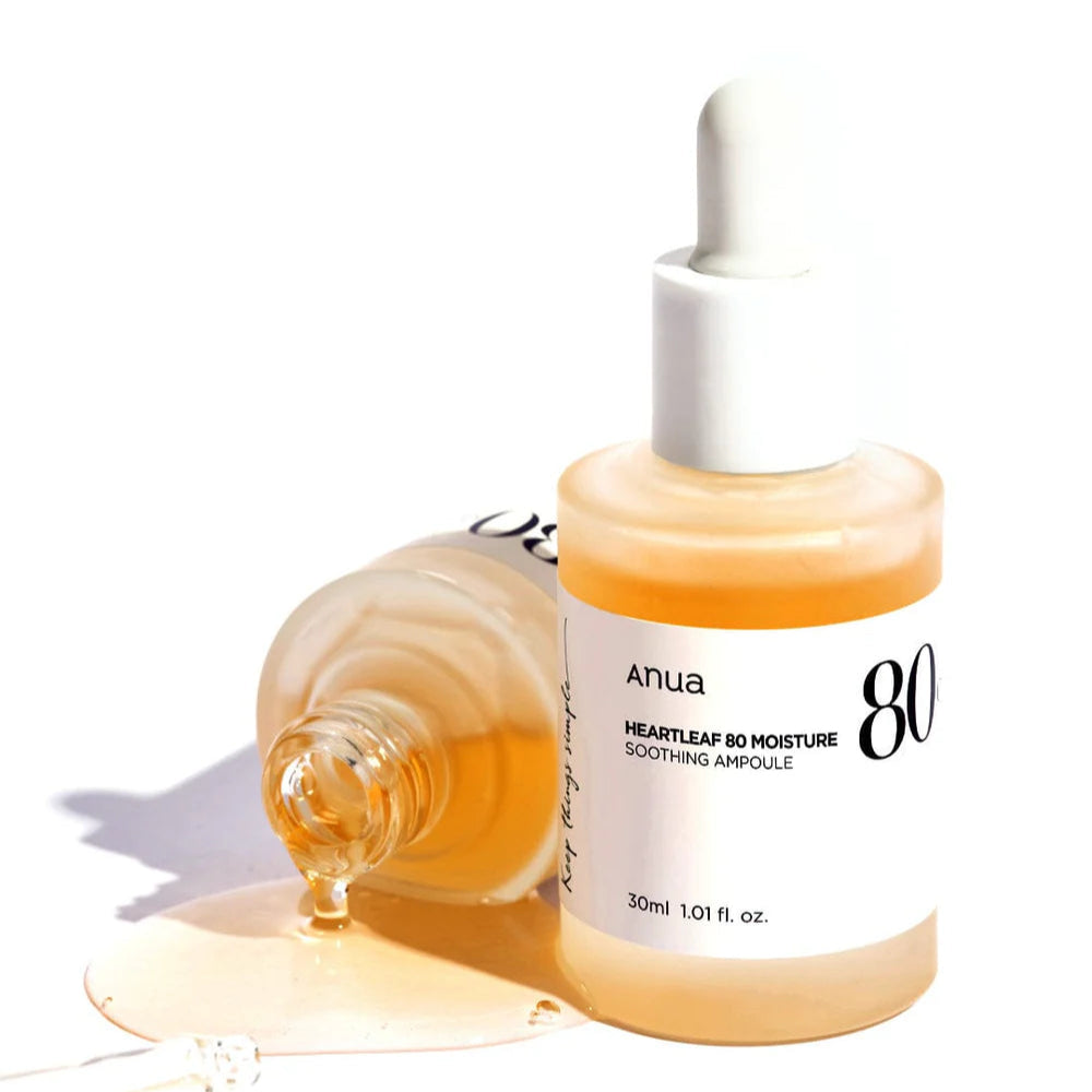 ANUA - Heartleaf 80% Moisture Soothing Ampoule (30ml) - v2 - Seoulful Skincare