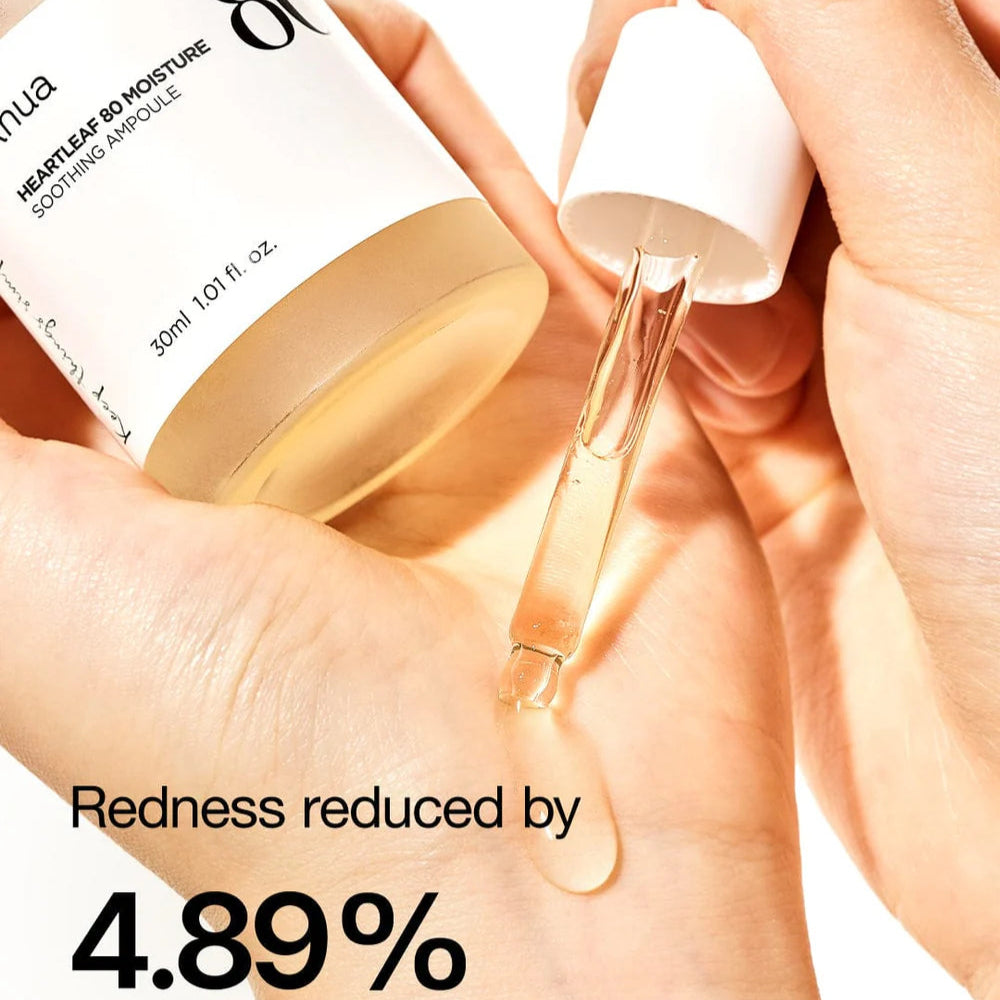 ANUA - Heartleaf 80% Moisture Soothing Ampoule (30ml) - v9 - Seoulful Skincare