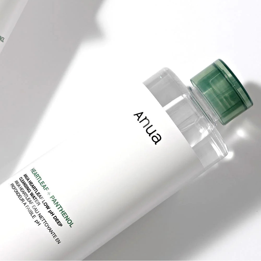 ANUA - Heartleaf Low pH Deep Cleansing Water (500g) - v8 - Seoulful Skincare