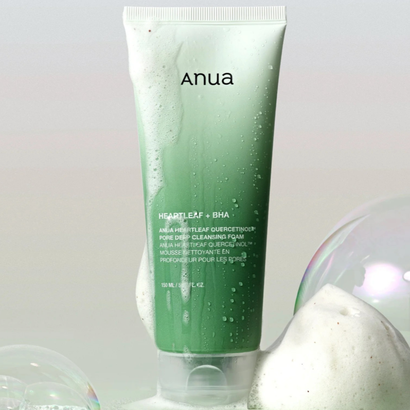 ANUA - Heartleaf Quercetinol Pore Deep Cleansing Foam (150ml) - v - Seoulful Skincare