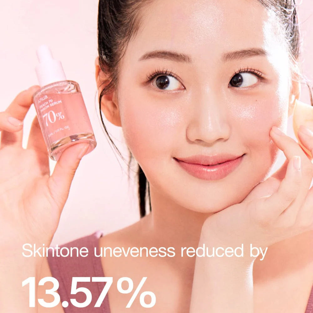 ANUA - Peach 70% Niacinamide Serum (30ml) - v5 - Seoulful Skincare