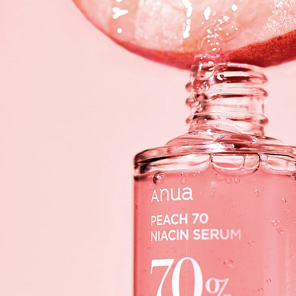 ANUA - Peach 70% Niacinamide Serum (30ml) - v7 - Seoulful Skincare