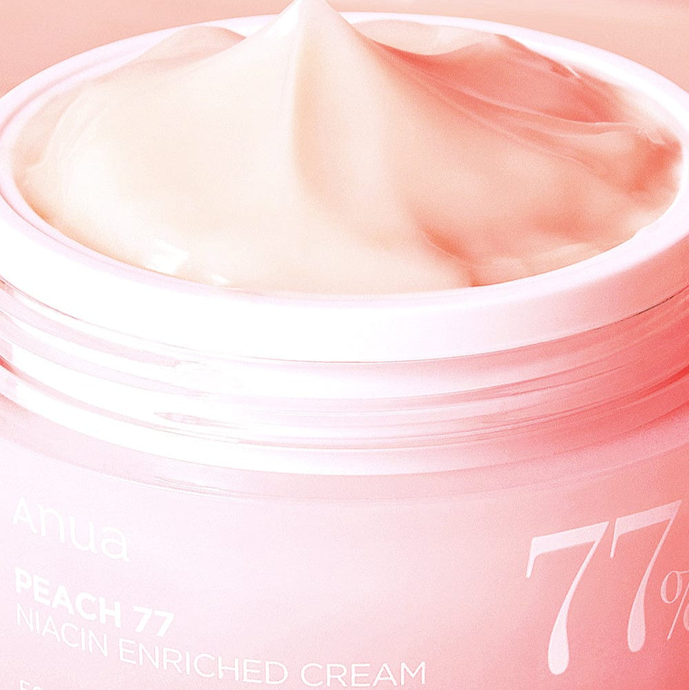 ANUA - Peach 77 Niacin Enriched Cream (50ml) - v8 - Seoulful Skincare