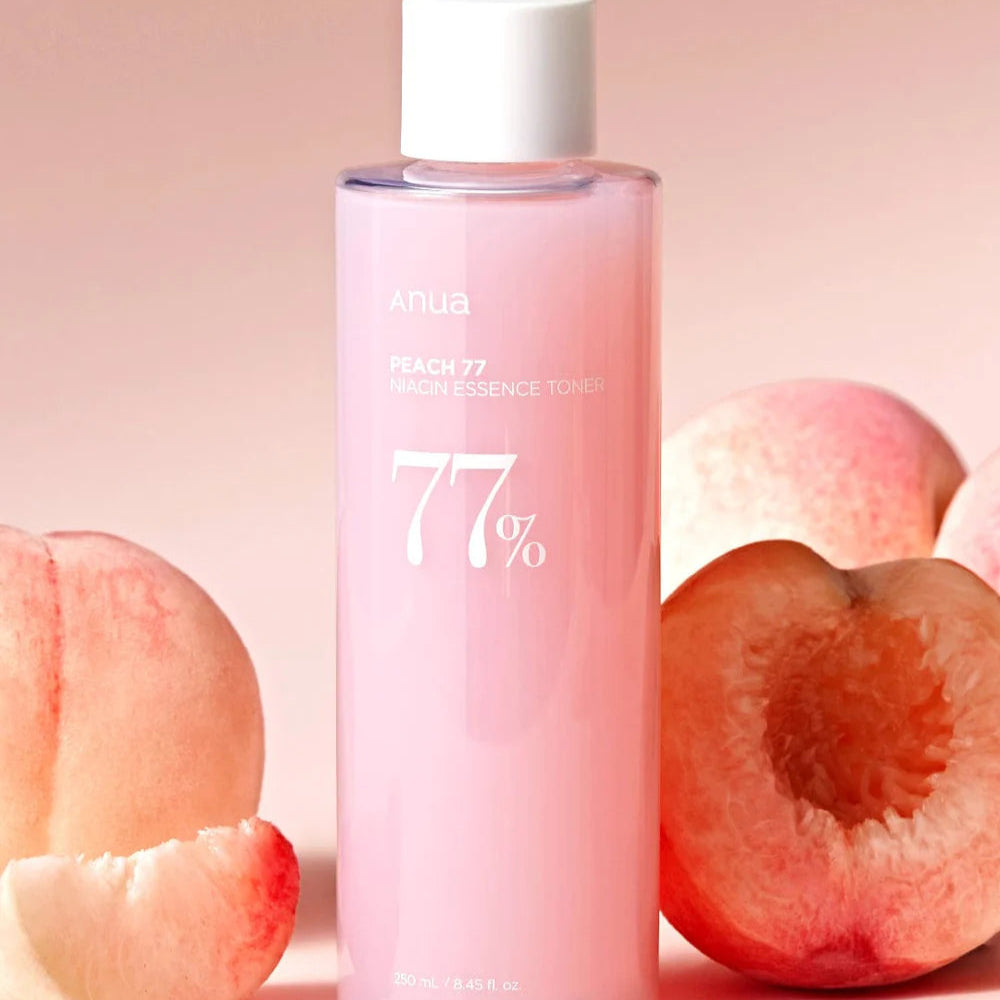ANUA - Peach 77 Niacin Essence Toner (250ml) - v3 - Seoulful Skincare