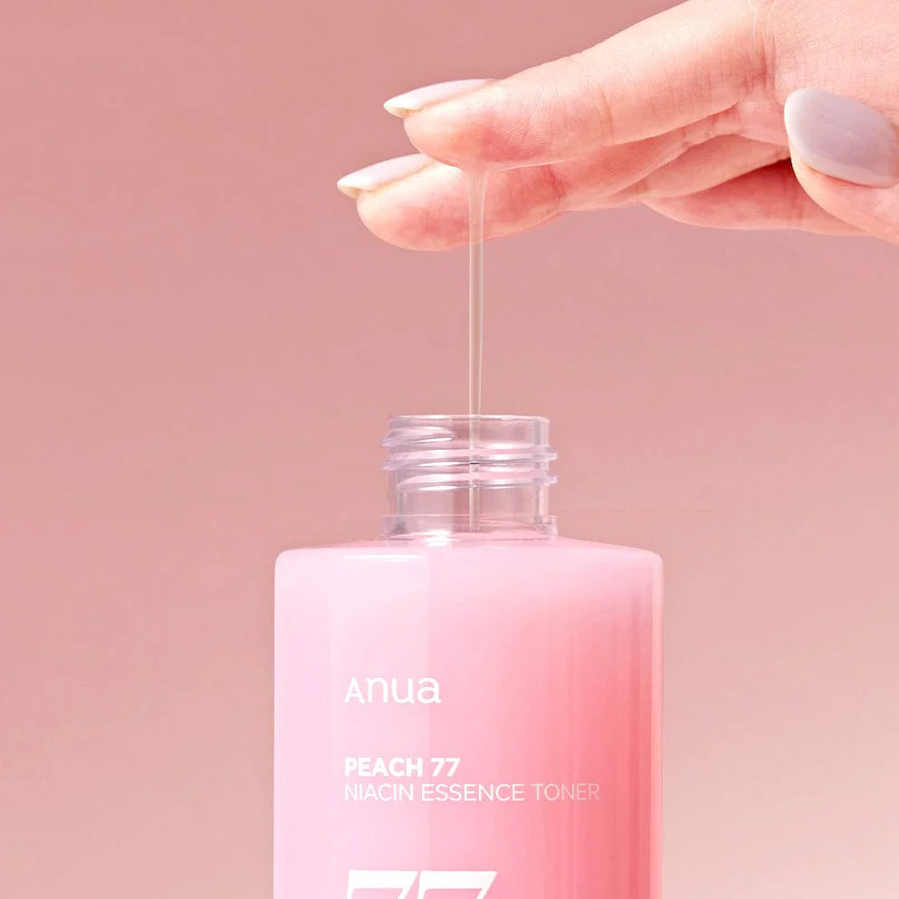 ANUA - Peach 77 Niacin Essence Toner (250ml) - v5 - Seoulful Skincare