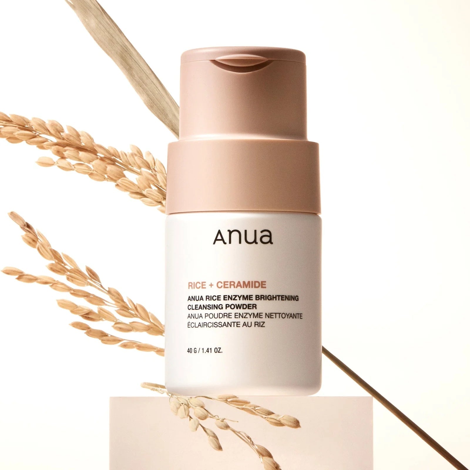 ANUA - Rice Enzyme Brightening Cleansing Powder (40g) - v6 - Seoulful Skincare