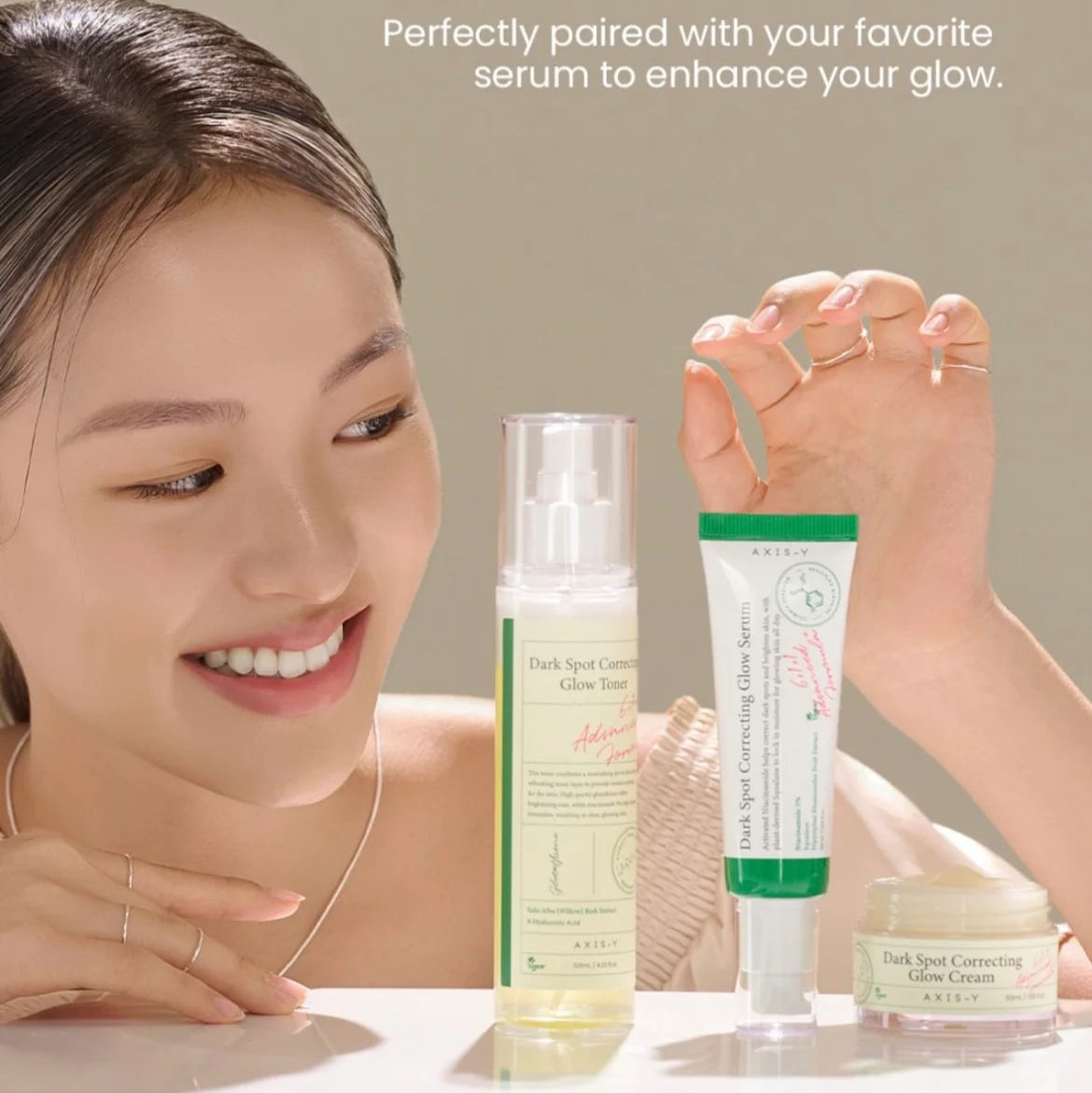 AXIS-Y - Dark Spot Correcting Glow Cream (50ml) Info 3- Seoulful Skincare