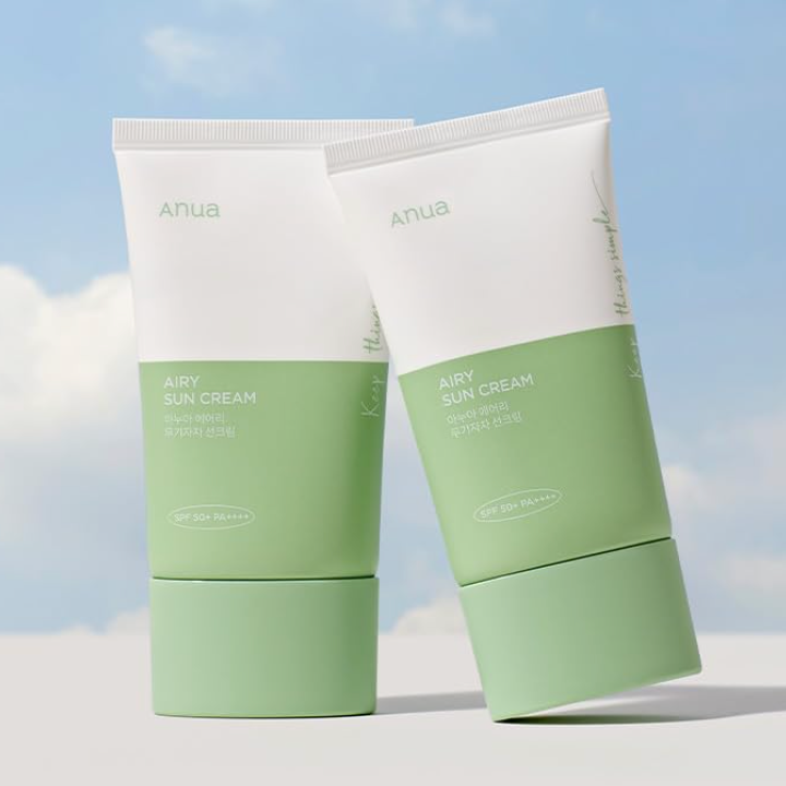 Anua - Airy Sun Cream (50ml) - v - Seoulful Skincare