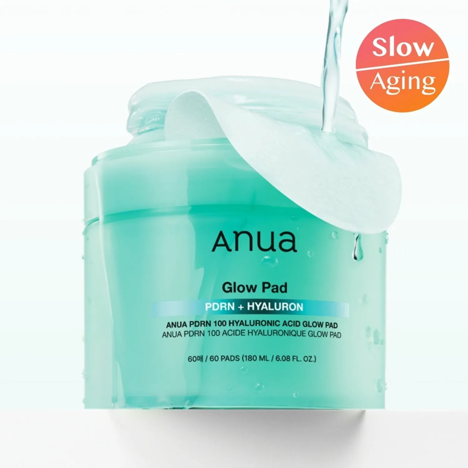 Anua - PDRN 100 Hyaluronic Acid Glow Pad (60 pads) - v11 - Seoulful Skincare