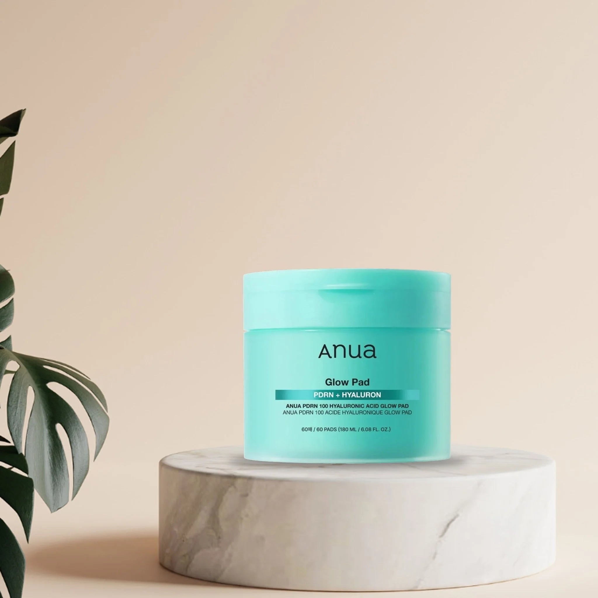 Anua - PDRN 100 Hyaluronic Acid Glow Pad (60 pads) - v2 - Seoulful Skincare