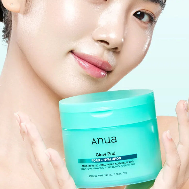 Anua - PDRN 100 Hyaluronic Acid Glow Pad (60 pads) - v6 - Seoulful Skincare