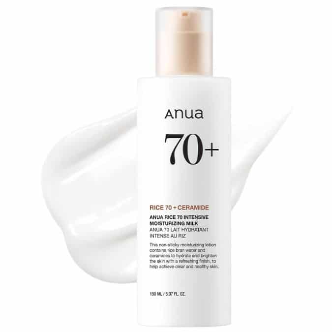Anua - Rice 70 Intensive Moisturising Milk (150ml) - v - Seoulful Skincare
