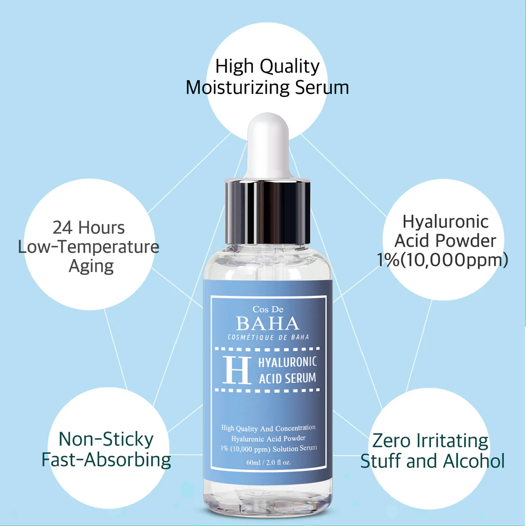 Cos De BAHA - Hyaluronic Serum (120ml) - v4 - Seoulful Skincare
