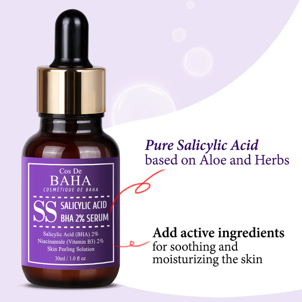 Cos De Baha - Salicylic Acid 2% Serum (30ml) - v4 - Seoulful Skincare