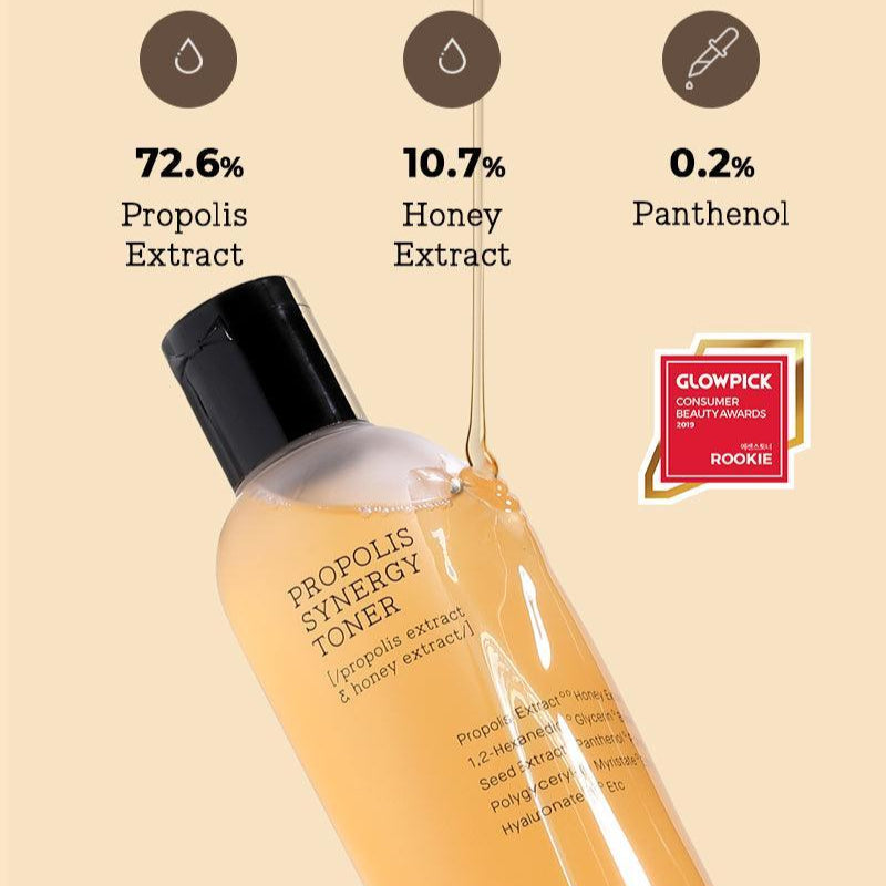 Cosrx - Full Fit Propolis Synergy Toner (150ml/280ml) - v - Seoulful Skincare