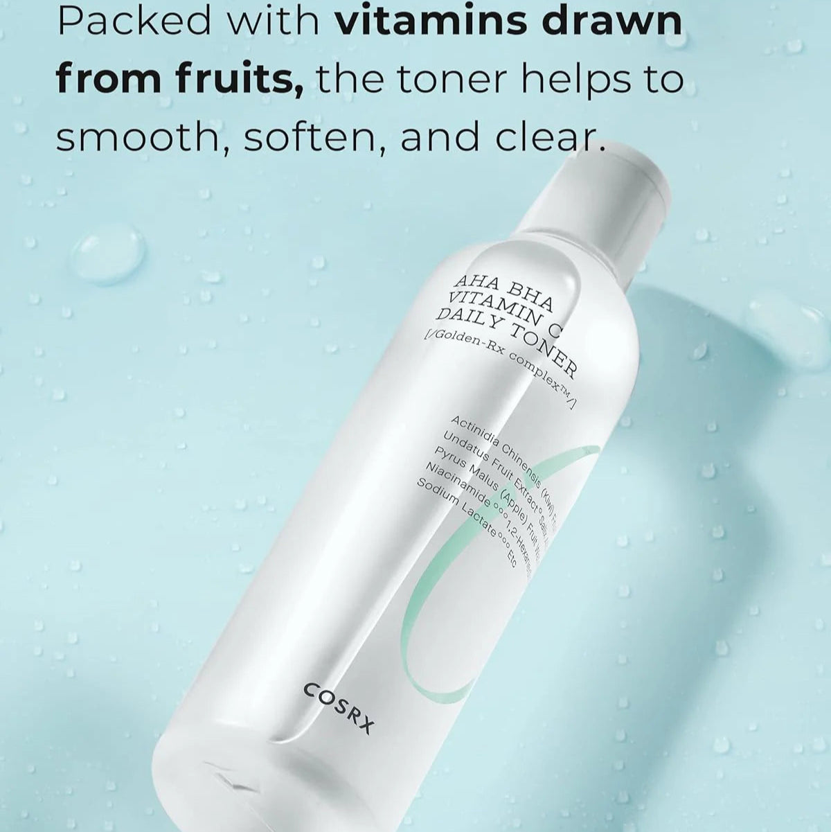 Cosrx - Refresh ABC Daily Toner (AHA BHA Vitamin C) (280ml) - v 8- Seoulful Skincare