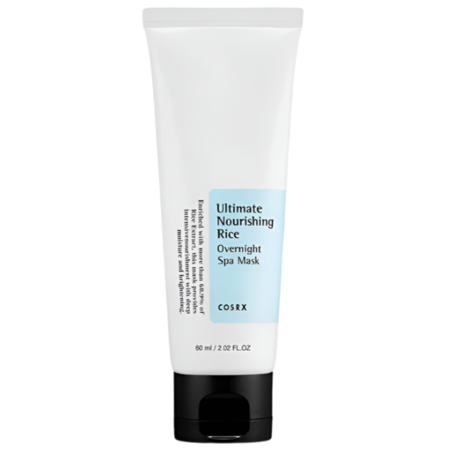 Cosrx - Ultimate Nourishing Rice Overnight Spa Mask (60ml) - Seoulful Skincare