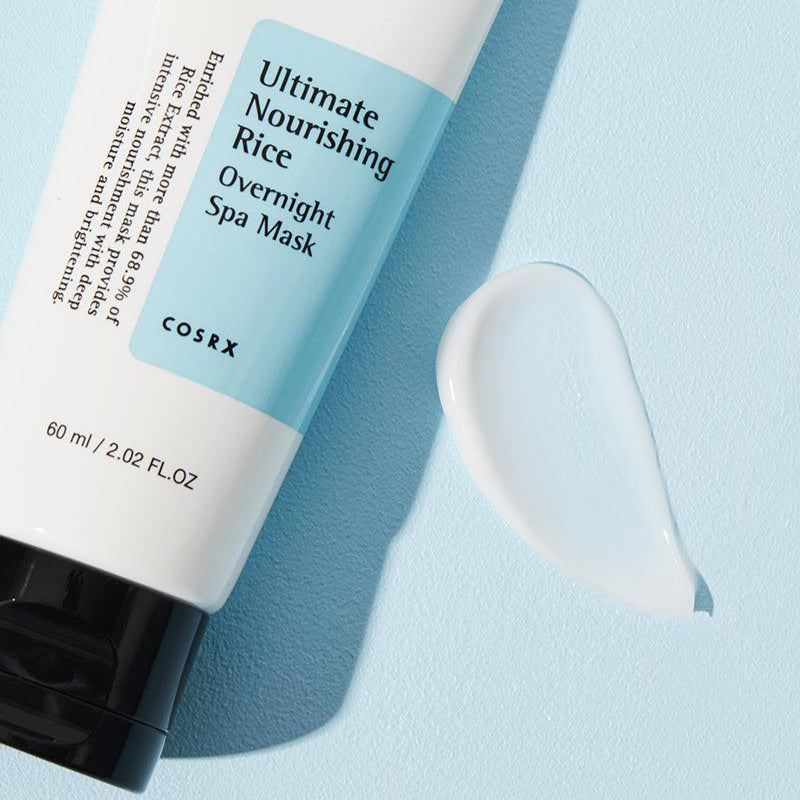 Cosrx - Ultimate Nourishing Rice Overnight Spa Mask (60ml) - v2 - Seoulful Skincare
