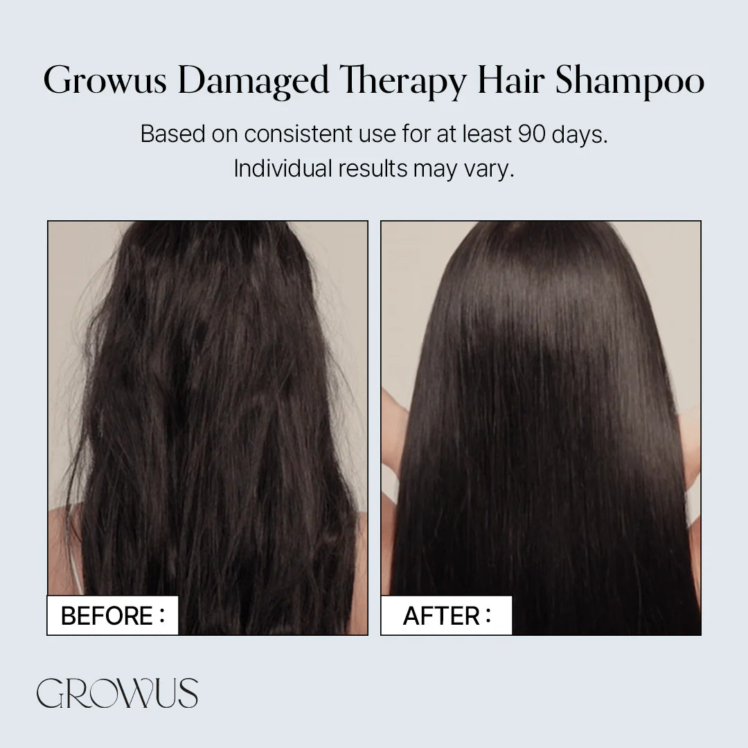 GROWUS - Damage Therapy Shampoo (500ml) 3- Seoulful Skincare