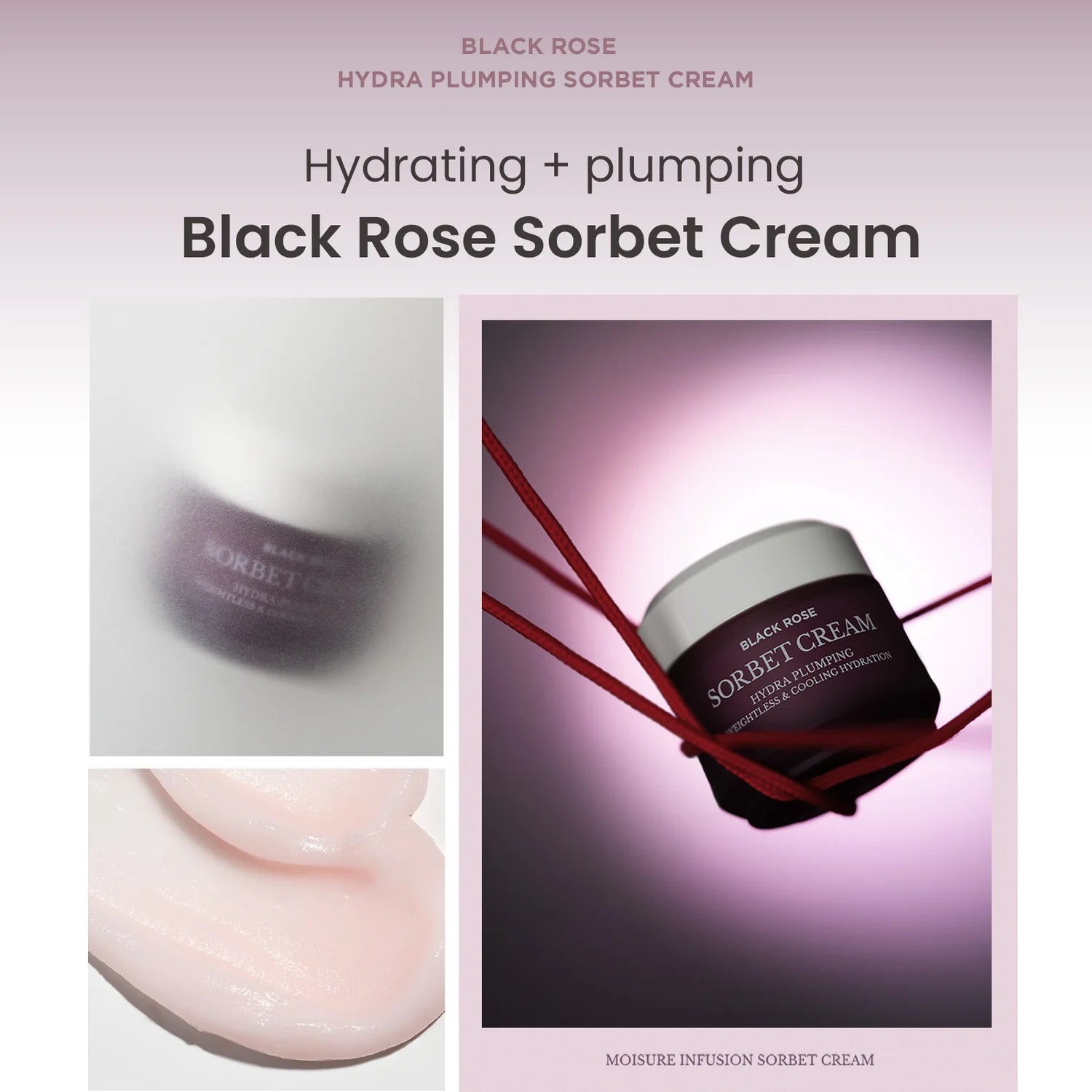 Heimish - Black Rose Hydra Plumping Sorbet Cream (50ml) Info2- Seoulful Skincare