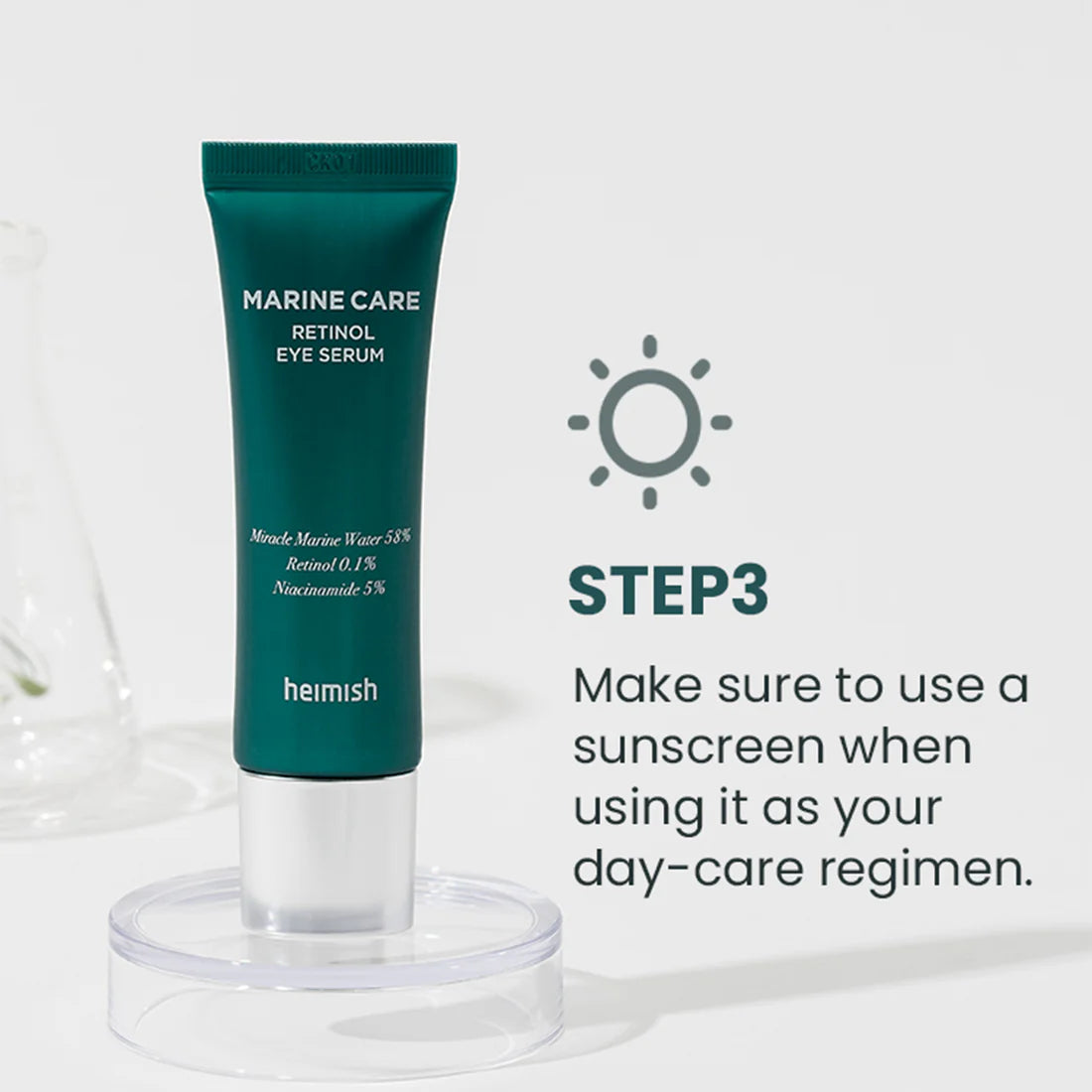 Heimish - Marine Care Retinol Eye Serum (30ml) - v8 - Seoulful Skincare