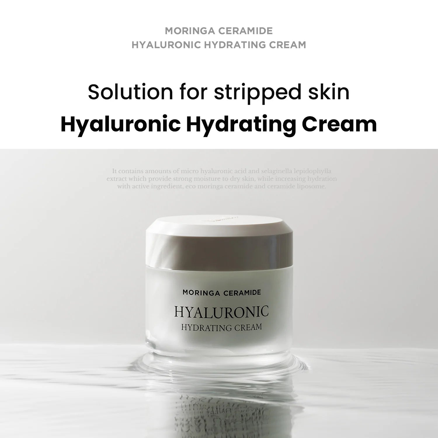 Heimish - Moringa Ceramide Hylauronic Hydrating Cream (50ml) - v - Seoulful Skincare