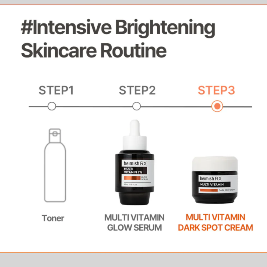 Heimish - RX Multi Vitamin Dark Spot Cream (50ml) - v5 - Seoulful Skincare
