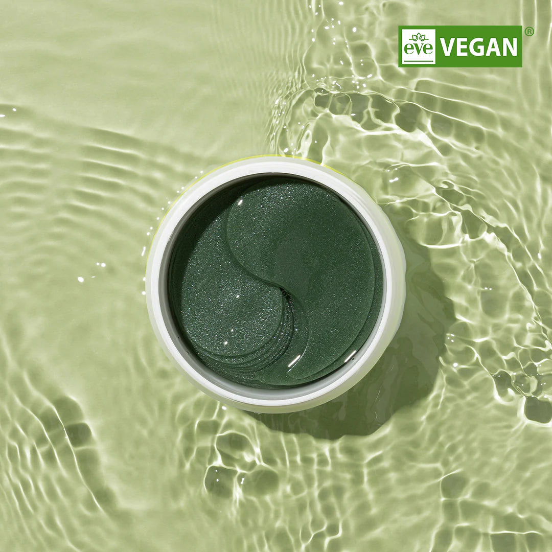 Hemish - Matcha Biome Hydrogel Eye Patch (1.4g) - v1 - Seoulful Skincare