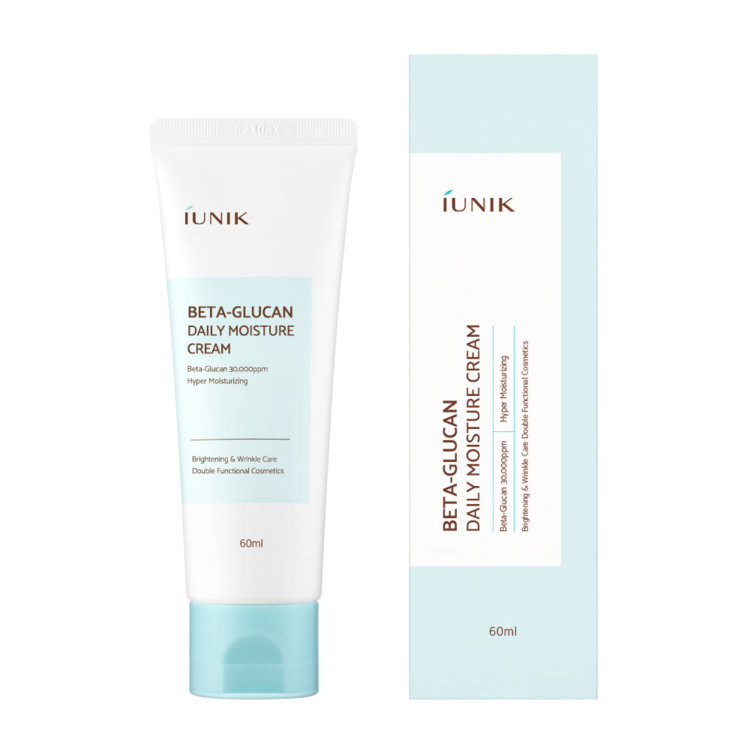 IUNIK - Beta Glucan Daily Moisture Cream (60ml) - v2 - HCC Tactical