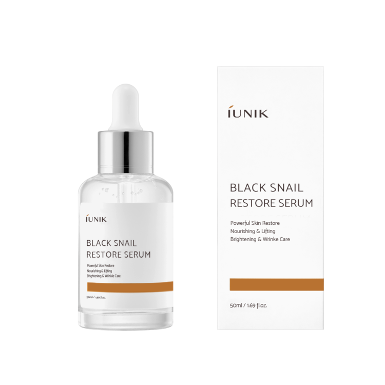 IUNIK - Black Snail Restore Serum (50ml) - v2 - Seoulful Skincare