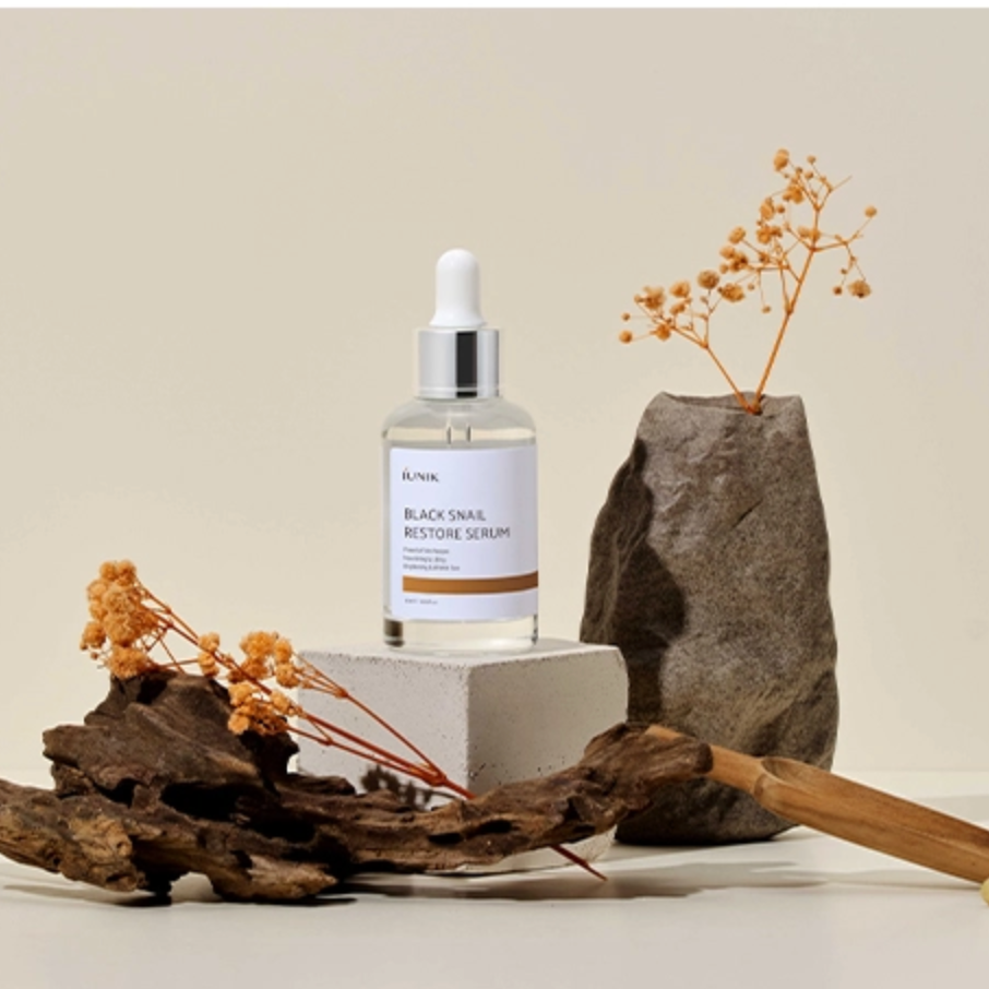 IUNIK - Black Snail Restore Serum (50ml) - v5 - Seoulful Skincare