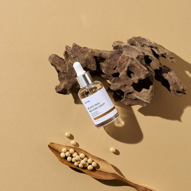 IUNIK - Black Snail Restore Serum (50ml) - v - Seoulful Skincare