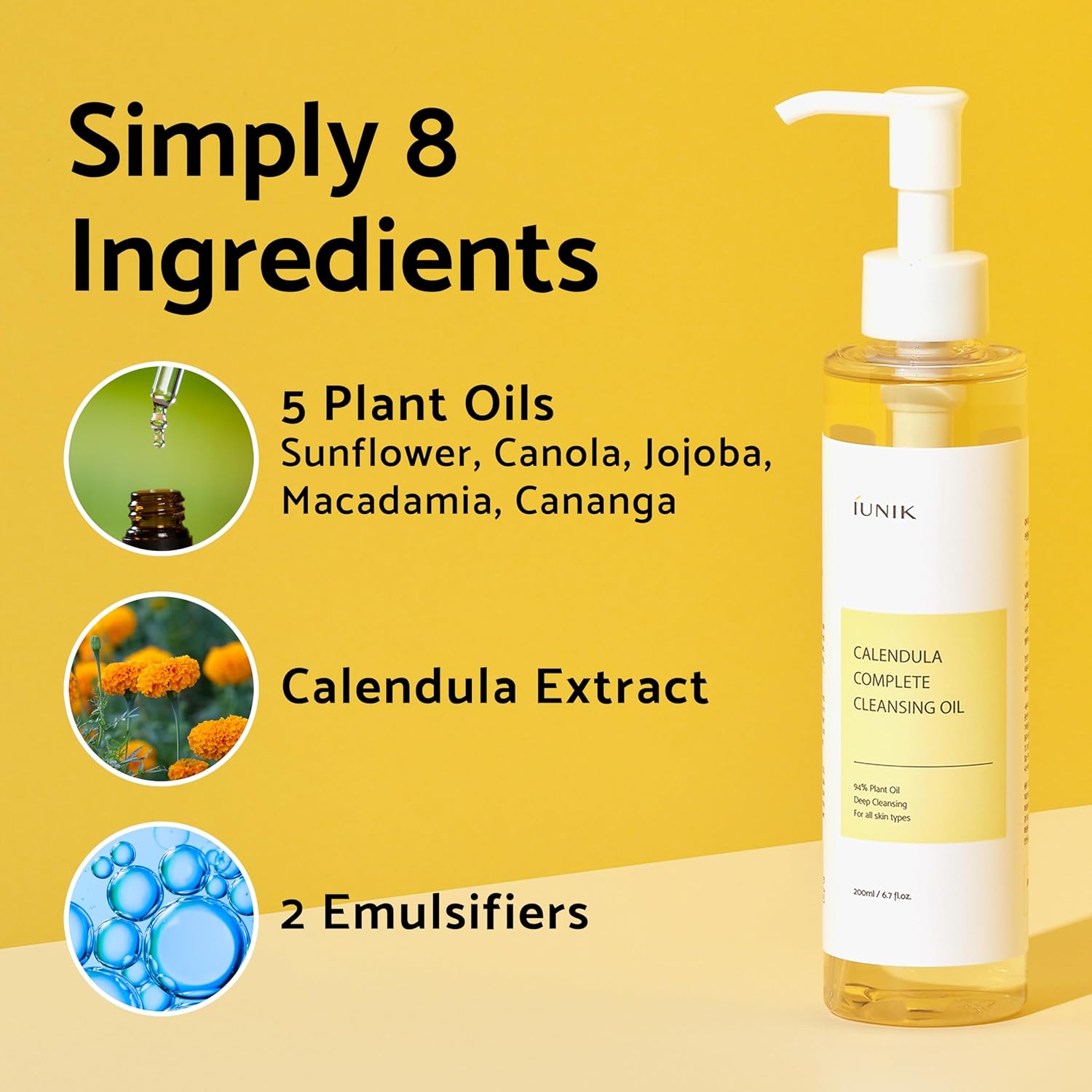 Calendula Complete Cleansing Oil (200ml)