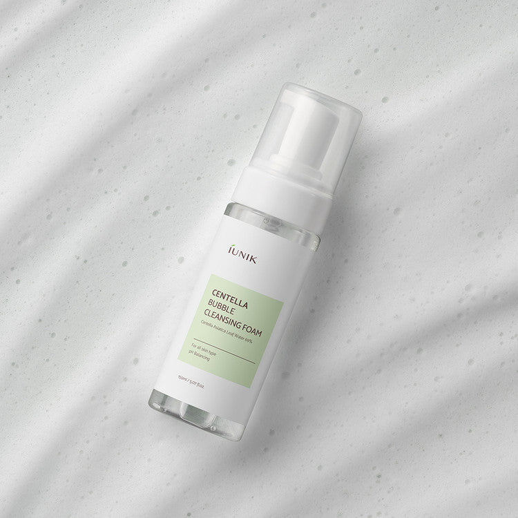 IUNIK - Centella Bubble Cleansing Foam (150ml) - v4 - Seoulful Skincare