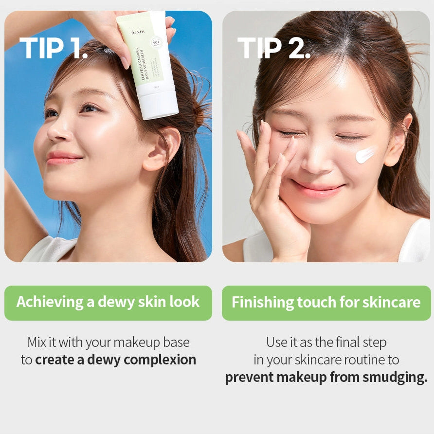 IUNIK - Centella Calming Daily Sunscreen (60ml) - v7 - Seoulful Skincare