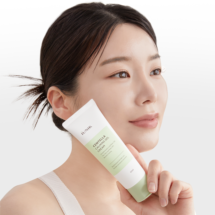 IUNIK - Centella Calming Gel Cream (60ml) - v - Seoulful Skincare