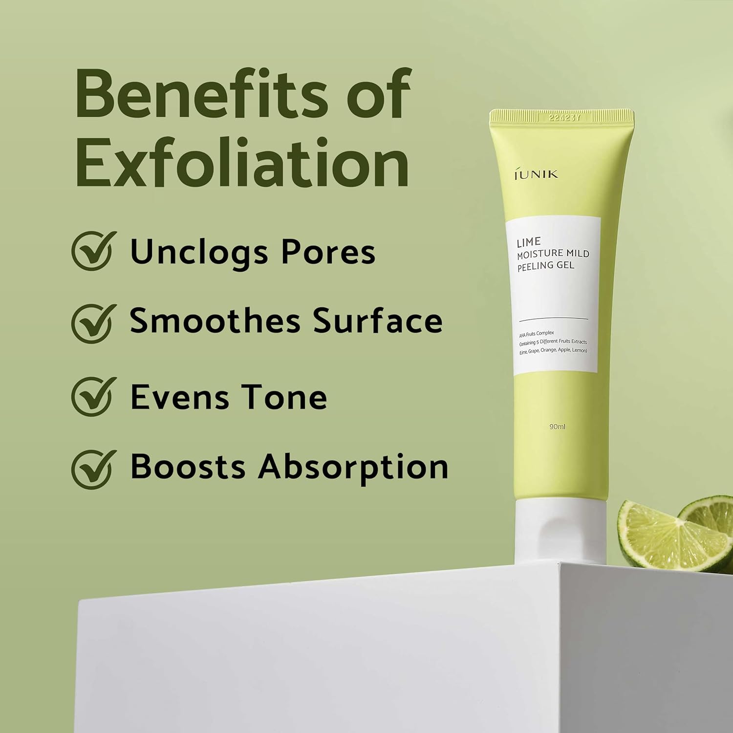 IUNIK_-_Lime_Moisture_Mild_Peeling_Gel_90ml_2-_Seoulful_Skincare