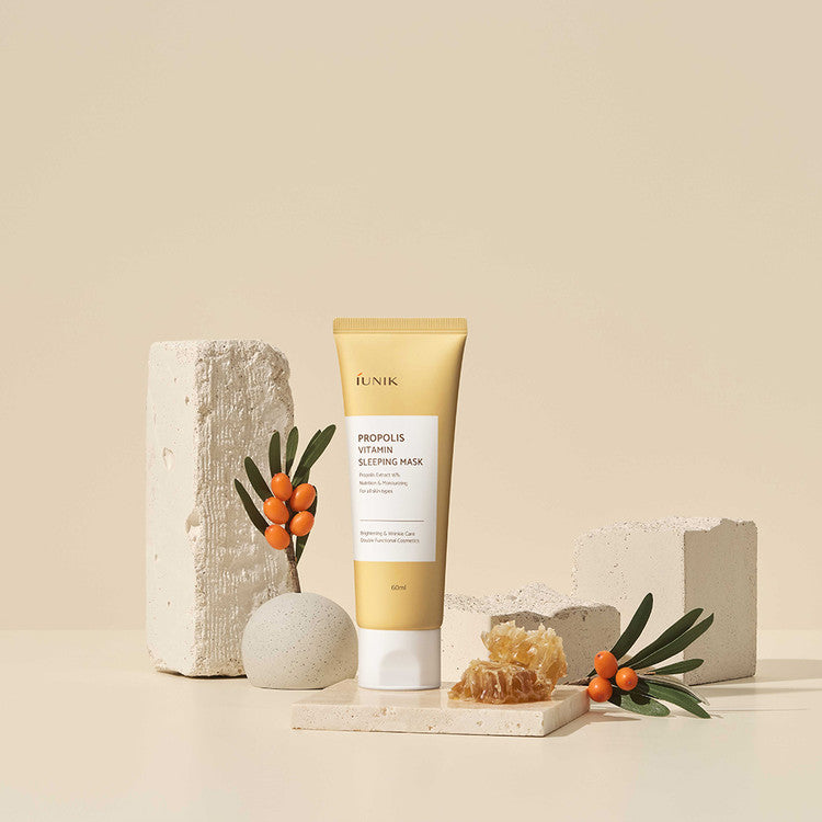 IUNIK - Propolis Vitamin Sleeping Mask (60ml) - v3 - Seoulful Skincare