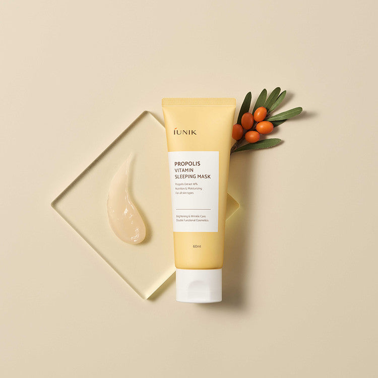IUNIK - Propolis Vitamin Sleeping Mask (60ml) - v - Seoulful Skincare