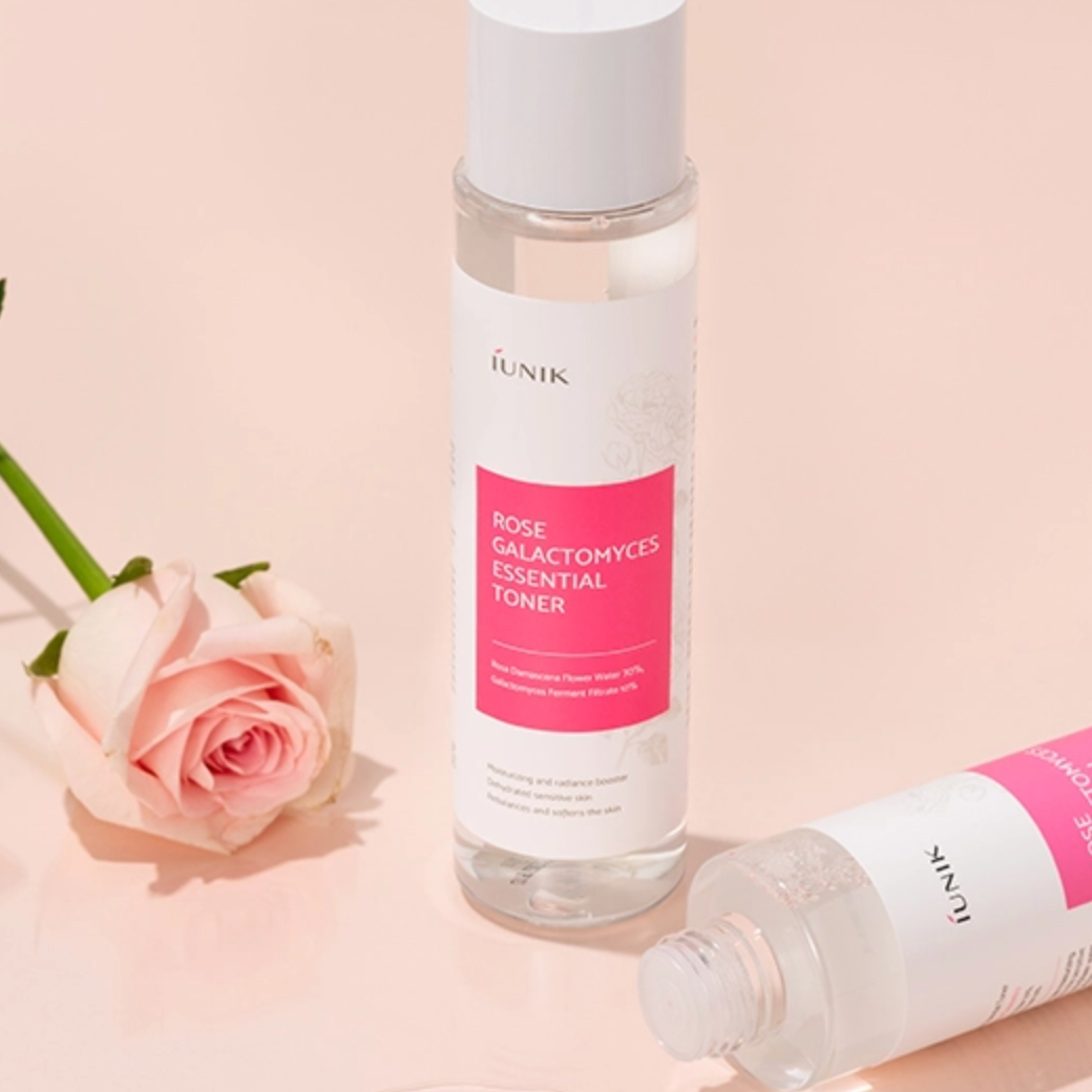 IUNIK - Rose Galactomyces Essential Toner (200ml) - v4 - Seoulful Skincare