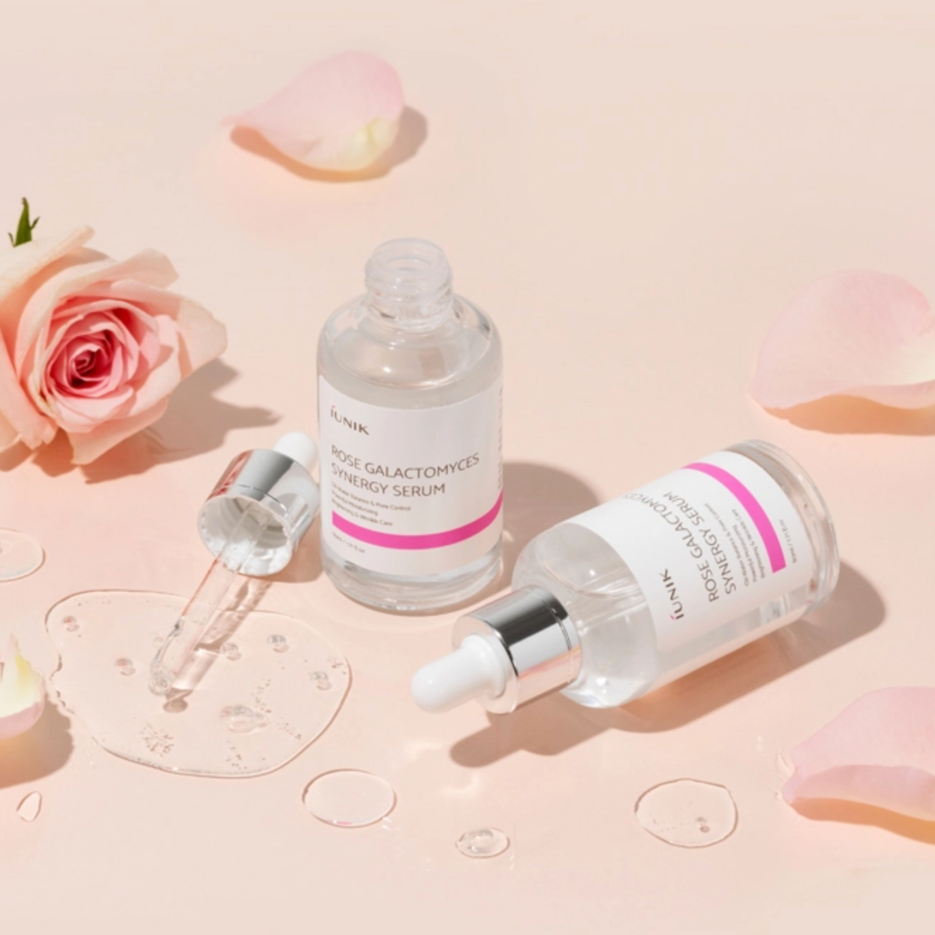 IUNIK - Rose Galactomyces Synergy Serum (50ml) - v2 - Seoulful Skincare