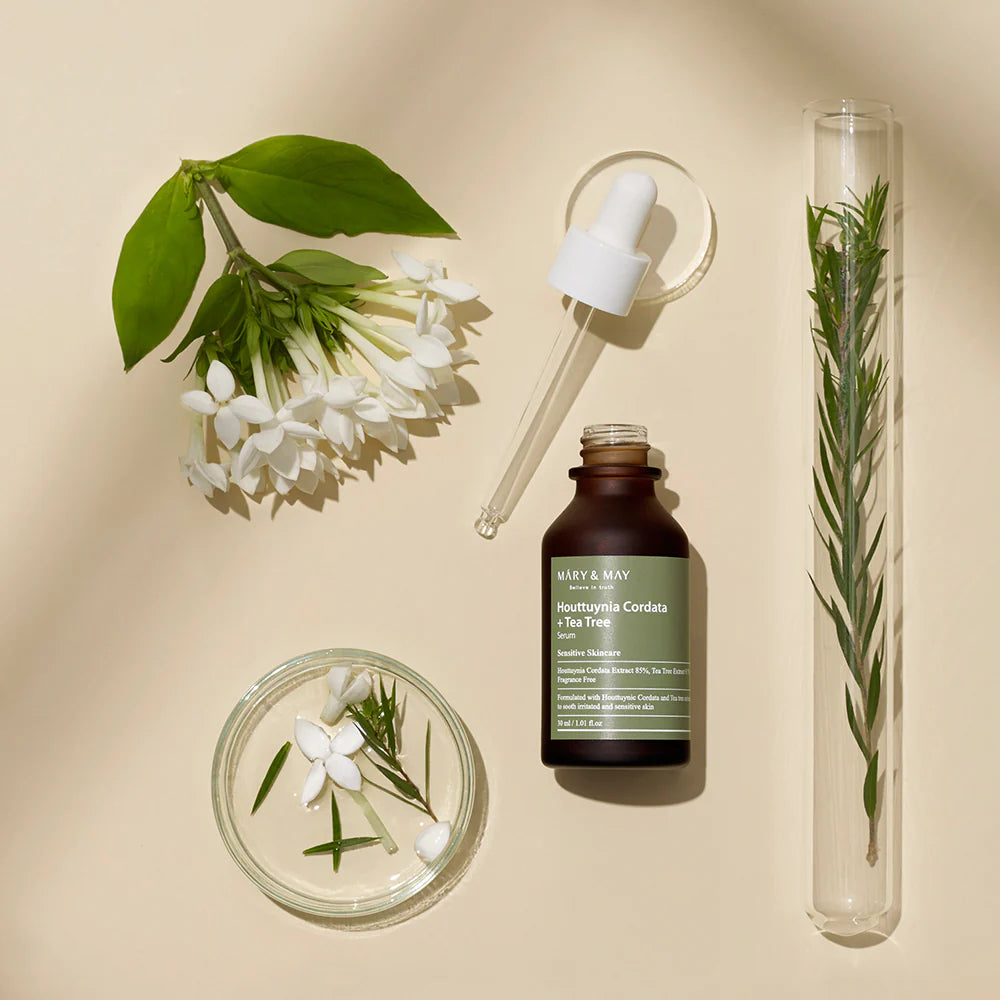 Mary&May - Houttuynia Cordata +Tea Tree Serum (30ml) - v - Seoulful Skincare