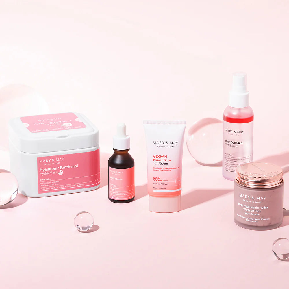 Mary&May - Hyaluronic Panthenol Hydra Mask (30 sheets) 7 - Seoulful Skincare